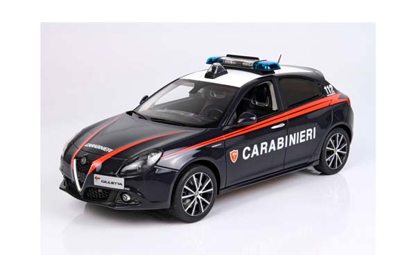 ALFA ROMEO GIULIETTA CARABINIERI / АЛЬФА РОМЕО ДЖУЛЬЕТТА КАРАБИНИЕРИ 1:18 — фото 3