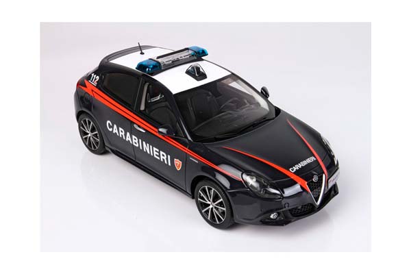 ALFA ROMEO GIULIETTA CARABINIERI / АЛЬФА РОМЕО ДЖУЛЬЕТТА КАРАБИНИЕРИ 1:18 — фото 5