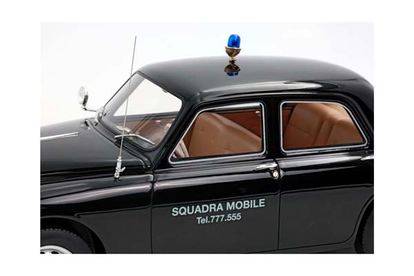 ALFA ROMEO 1900 BY RGM DESIGN SQUADRA MOBILE POLIZIA / АЛЬФА РОМЕО 1900 РГМ ДЕСИГН СКУАДРА МОБИЛЕ ПОЛИЗИА 1:18 — фото 4