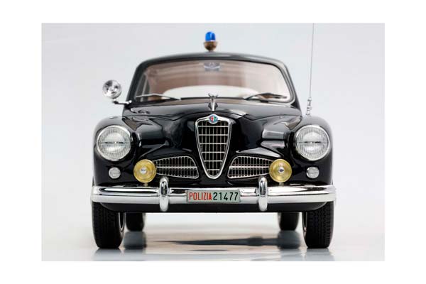 ALFA ROMEO 1900 BY RGM DESIGN SQUADRA MOBILE POLIZIA / АЛЬФА РОМЕО 1900 РГМ ДЕСИГН СКУАДРА МОБИЛЕ ПОЛИЗИА 1:18 — фото 7
