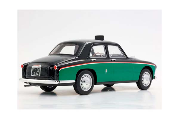 ALFA ROMEO 1900 BY RGM DESIGN TAXI MILANO / АЛЬФА РОМЕО 1900 РГМ ДЕСИГН ТАКСИ МИЛАНО 1:18 — фото 2