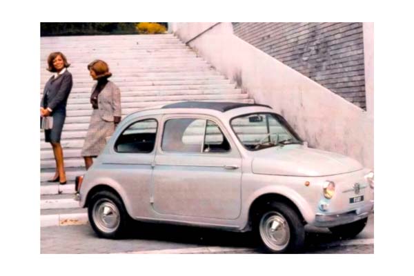 FIAT 500 D AVORIO / ФИАТ 500 Д АВОРИО 1:18