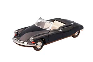 CITROEN DS 19 CABRIOLET 1961, BLACK — фото 1