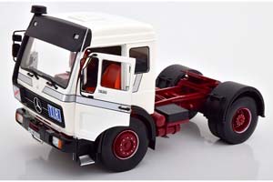 MERCEDES NG 1632 1973 WHITE/SILVER/DARKRED LIMITED EDITION 500 PCS. / МЕРСЕДЕС — фото 3