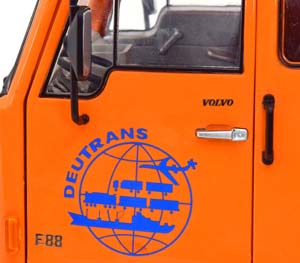 VOLVO F88 DEUTRANS 1965 ORANGE/BLUE LIMITED EDITION 600 PCS / ВОЛЬВО — фото 8