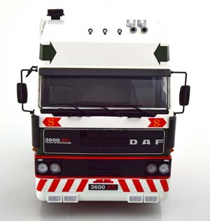 DAF 3600 SPACE CAB WITH EDDIE STOBART DECALS 1986 DARKGREEN/WHITE/RED LIMITED EDITION 600 PCS. / ДАФ — фото 4