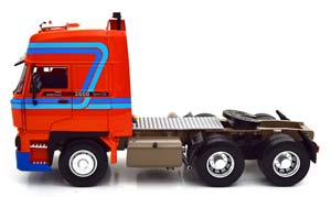 DAF 3600 SPACE CAB 1986 ORANGE/BLUE LIMITED EDITION 350 PCS / ДАФ — фото 3