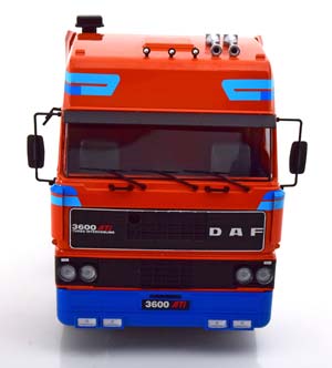 DAF 3600 SPACE CAB 1986 ORANGE/BLUE LIMITED EDITION 350 PCS / ДАФ — фото 4
