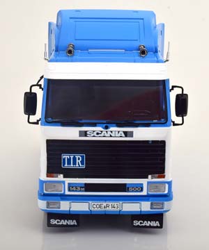 SCANIA 143 STREAMLINE 1995 LIGHTBLUE/WHITE LIMITED EDITION 400 PCS. / СКАНИЯ — фото 4