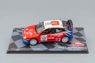 CITROEN XSARA WRC N 17 RALLY MONTECARLO 2003 C.MCRAE - D.RINGER, RED WHITE — фото 4