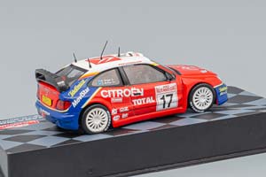CITROEN XSARA WRC N 17 RALLY MONTECARLO 2003 C.MCRAE - D.RINGER, RED WHITE — фото 2