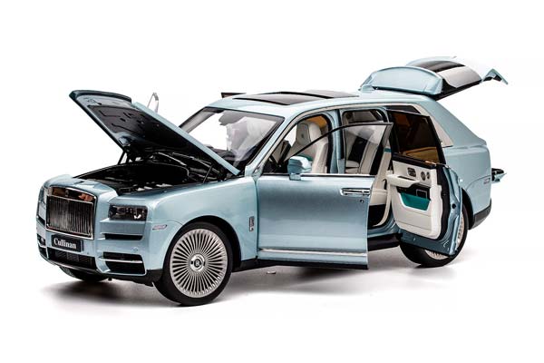 ROLLS-ROYCE CULLINAN 2024 LIGHT BLUE / РОЛЛС-РОЙС КАЛИНАН СВЕТЛО-ГОЛУБОЙ (ЛИМИТ 38/99) — фото 3
