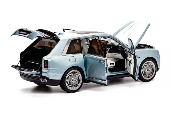 ROLLS-ROYCE CULLINAN 2024 LIGHT BLUE / РОЛЛС-РОЙС КАЛИНАН СВЕТЛО-ГОЛУБОЙ (ЛИМИТ 38/99) — фото 4
