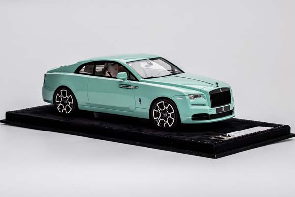 ROLLS-ROYCE WRAITH 2026 TIFFANY MINT / РОЛЛС РОЙС РАЙТ ТИФФАНИ МИНТ (С БОКСОМ,ЛИМИТ 26/30) — фото 3