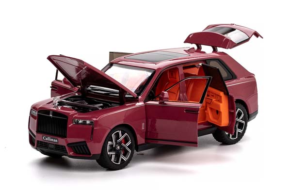 ROLLS-ROYCE CULLINAN II 2026 RED (LENGTH 20 CM, WITHOUT PACKAGING) / РОЛЛС-РОЙС КУЛЛИНАН II 2026 КРАСНЫЙ (ДЛИНА 20 СМ, БЕЗ УПАКОВКИ) — фото 3
