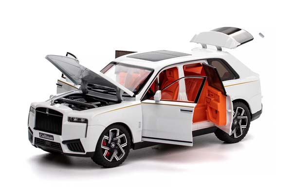 ROLLS-ROYCE CULLINAN II 2026 WHITE (LENGTH 20 CM, WITHOUT PACKAGING) / РОЛЛС-РОЙС КУЛЛИНАН II 2026 БЕЛЫЙ (ДЛИНА 20 СМ, БЕЗ УПАКОВКИ) — фото 3