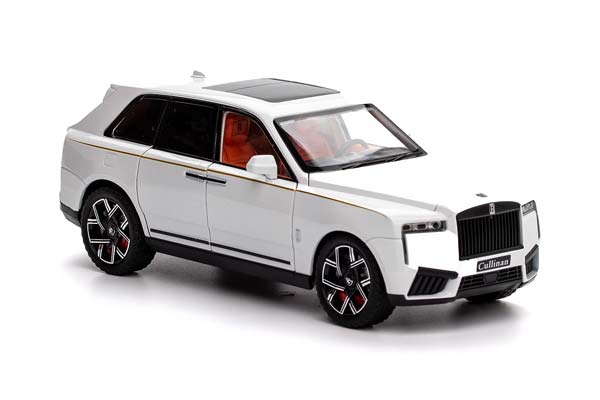 ROLLS-ROYCE CULLINAN II 2026 WHITE (LENGTH 20 CM, WITHOUT PACKAGING) / РОЛЛС-РОЙС КУЛЛИНАН II 2026 БЕЛЫЙ (ДЛИНА 20 СМ, БЕЗ УПАКОВКИ) — фото 5