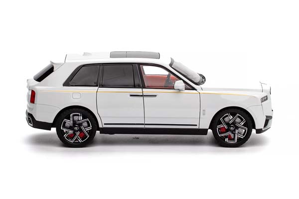 ROLLS-ROYCE CULLINAN II 2026 WHITE (LENGTH 20 CM, WITHOUT PACKAGING) / РОЛЛС-РОЙС КУЛЛИНАН II 2026 БЕЛЫЙ (ДЛИНА 20 СМ, БЕЗ УПАКОВКИ) — фото 8