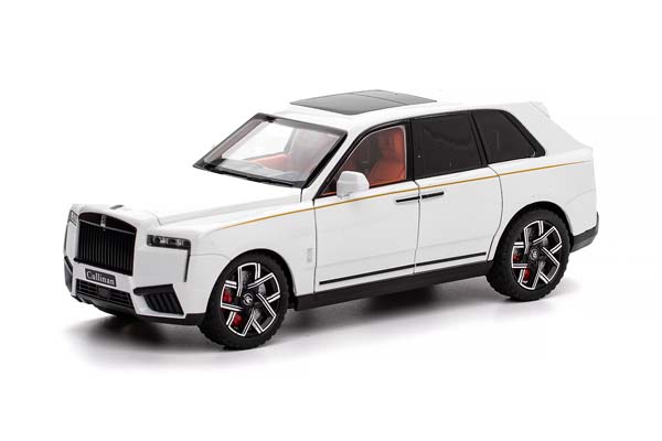 ROLLS-ROYCE CULLINAN II 2026 WHITE (LENGTH 20 CM, WITHOUT PACKAGING) / РОЛЛС-РОЙС КУЛЛИНАН II 2026 БЕЛЫЙ (ДЛИНА 20 СМ, БЕЗ УПАКОВКИ)