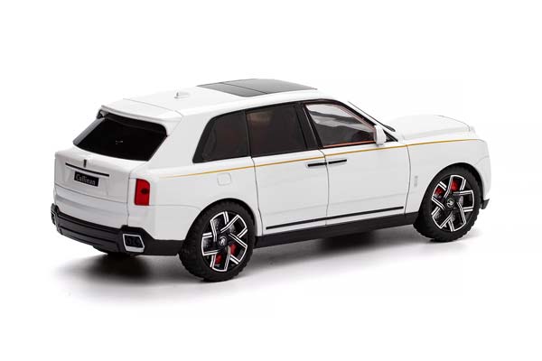 ROLLS-ROYCE CULLINAN II 2026 WHITE (LENGTH 20 CM, WITHOUT PACKAGING) / РОЛЛС-РОЙС КУЛЛИНАН II 2026 БЕЛЫЙ (ДЛИНА 20 СМ, БЕЗ УПАКОВКИ) — фото 2