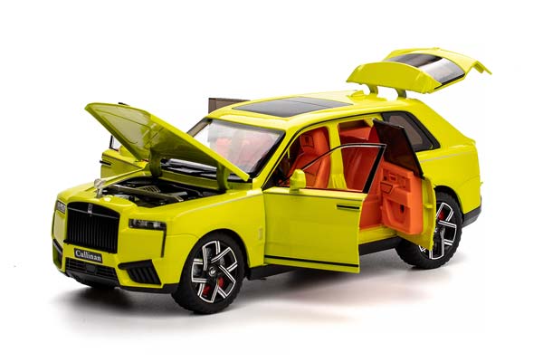 ROLLS-ROYCE CULLINAN II 2026 YELLOW (LENGTH 20 CM, WITHOUT PACKAGING) / РОЛЛС-РОЙС КУЛЛИНАН II 2026 ЖЕЛТЫЙ (ДЛИНА 20 СМ, БЕЗ УПАКОВКИ) — фото 3