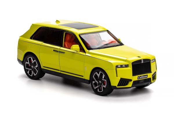 ROLLS-ROYCE CULLINAN II 2026 YELLOW (LENGTH 20 CM, WITHOUT PACKAGING) / РОЛЛС-РОЙС КУЛЛИНАН II 2026 ЖЕЛТЫЙ (ДЛИНА 20 СМ, БЕЗ УПАКОВКИ) — фото 5
