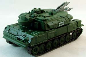 TANK PANZER ЗСУ-23-4 ШИЛКА ЗЕЛЕНЫЙ (ЖУРНАЛ РУССКИЕ ТАНКИ #38) — фото 2