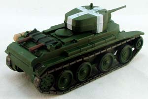 TANK PANZER  БТ-7 (НОВАЯ ДЕКОРАЦИЯ) РУССКИЕ ТАНКИ #74 — фото 2