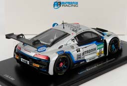 AUDI R8 LMS GT3 TEAM TECE RUTRONIK RACING #33 ADAC GT MASTERS OSCHERSLEBEN (2021) D.MARSCHALL - K.L.SCHRAMM, SILVER BLUE FLUO — фото 2