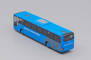 MAN LION'S INTERCITY 2017, BLUE (ДЛИНА МОДЕЛИ 3-5 СМ) — фото 4