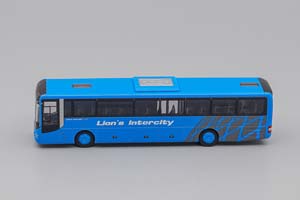 MAN LION'S INTERCITY 2017, BLUE (ДЛИНА МОДЕЛИ 3-5 СМ) — фото 5