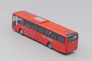 MAN LION'S INTERCITY 2018, RED (ДЛИНА МОДЕЛИ 3-5 СМ) — фото 4