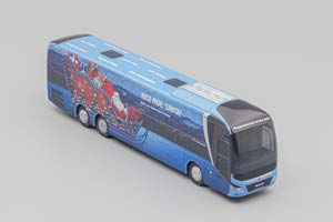 MAN LION'S COACH L "WEIHNACHTBUS", BLUE (ДЛИНА МОДЕЛИ 3-5 СМ) — фото 3