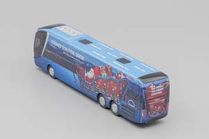 MAN LION'S COACH L "WEIHNACHTBUS", BLUE (ДЛИНА МОДЕЛИ 3-5 СМ) — фото 4
