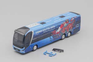 MAN LION'S COACH L "WEIHNACHTBUS", BLUE (ДЛИНА МОДЕЛИ 3-5 СМ) — фото 1
