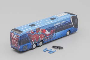 MAN LION'S COACH L "WEIHNACHTBUS", BLUE (ДЛИНА МОДЕЛИ 3-5 СМ) — фото 2