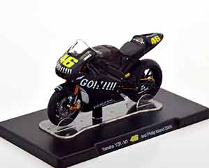 YAMAHA YZR-M1 NO 46 MOTO GP TEST PHILIP ISLAND 2005 MATT-BLACK