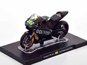 YAMAHA YZR-M1 NO 46 MOTO GP TEST PHILIP ISLAND 2004 MATT-BLACK