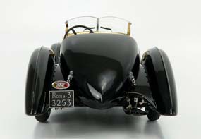 MERCEDES SSK TROSSI 1932 “BLACK PRINCE” MEMORIAL EDITION 600 PCS — фото 12