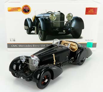 MERCEDES SSK TROSSI 1932 “BLACK PRINCE” MEMORIAL EDITION 600 PCS — фото 14