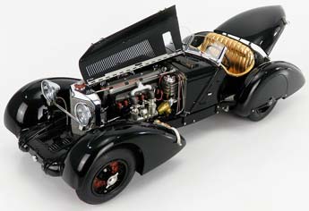 MERCEDES SSK TROSSI 1932 “BLACK PRINCE” MEMORIAL EDITION 600 PCS — фото 4