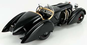MERCEDES SSK TROSSI 1932 “BLACK PRINCE” MEMORIAL EDITION 600 PCS — фото 2