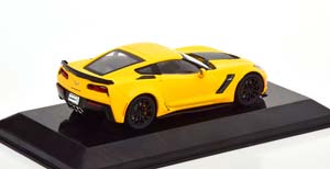 CHEVROLET CORVETTE Z06 2017 YELLOW FLATBLACK — фото 2