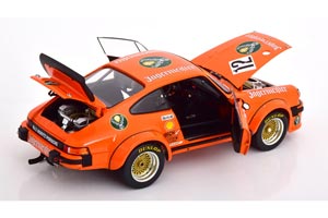 PORSCHE 934 RSR WINNER EIFELRENNEN DRM NURBURGRING KELLENERS 1976 JAGERMEISTER / ПОРШЕ 934 ПОБЕДИТЕЛЬ НЮРБУРГРИНГ ОРАНЖЕВЫЙ — фото 4