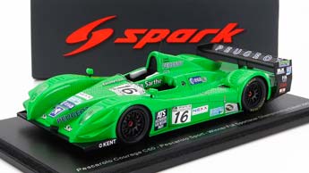 COURAGE C60 TEAM PESCAROLO SPORT #16 WINNER FIA SPORTSCAR ESTORIL (2003) J.C.BOUILLON - S.SARRAZIN, GREEN