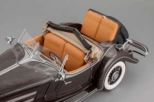 MERCEDES-BENZ 500K SPECIAL ROADSTER 1935 BROWN — фото 5