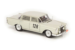 MERCEDES 220 SE #128 WINNER RALLY MONTE-CARLO W.SCHOCK R.MOLL 1960 GREY / MERCEDES 220 SE No128 ПОБЕДИТЕЛЬ РАЛЛИ МОНТЕ-КАРЛО В.ШОК Р.МОЛЛ 1960 СЕРЫЙ — фото 5