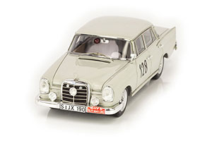 MERCEDES 220 SE #128 WINNER RALLY MONTE-CARLO W.SCHOCK R.MOLL 1960 GREY / MERCEDES 220 SE No128 ПОБЕДИТЕЛЬ РАЛЛИ МОНТЕ-КАРЛО В.ШОК Р.МОЛЛ 1960 СЕРЫЙ — фото 7