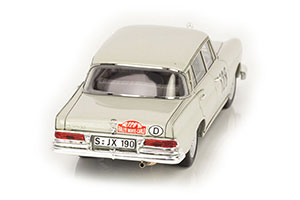 MERCEDES 220 SE #128 WINNER RALLY MONTE-CARLO W.SCHOCK R.MOLL 1960 GREY / MERCEDES 220 SE No128 ПОБЕДИТЕЛЬ РАЛЛИ МОНТЕ-КАРЛО В.ШОК Р.МОЛЛ 1960 СЕРЫЙ — фото 8