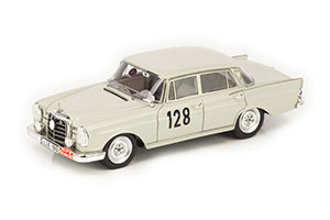 MERCEDES 220 SE #128 WINNER RALLY MONTE-CARLO W.SCHOCK R.MOLL 1960 GREY / MERCEDES 220 SE No128 ПОБЕДИТЕЛЬ РАЛЛИ МОНТЕ-КАРЛО В.ШОК Р.МОЛЛ 1960 СЕРЫЙ — фото 2